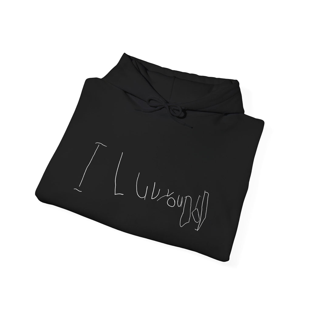 I love you DaD hoodie - Eagles Sauce